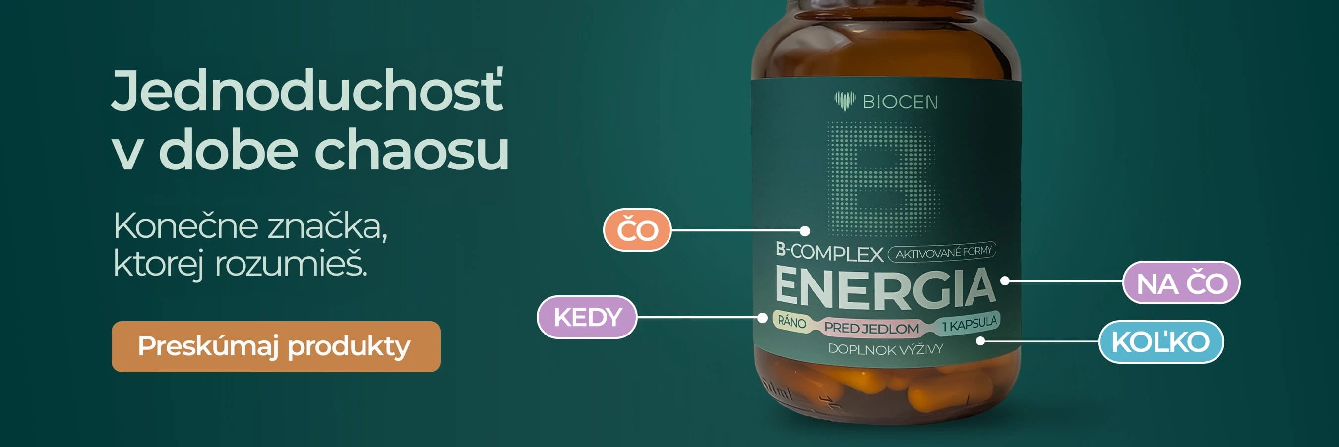 Biocen vitaminy b complex energia kedy co naco kolko hero banner homepage jednoduchost v dobe chaosu